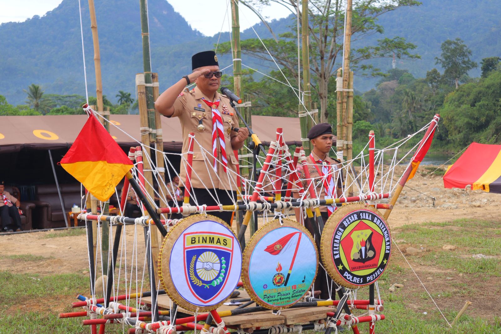 Kapolres Pessel Buka Pertikara Saka Bhayangkara ke-VII, 500 Peserta Ikuti Kegiatan di Tarusan