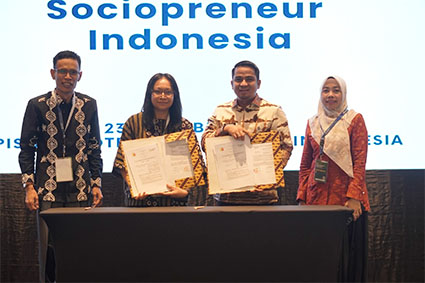 Wali Kota Solok, Ramadhani Kirana Putra, jalin kerjasama dengan Sociopreneur Indonesia.