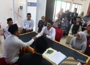 Suasana pernikahan di Kejaksaan Negeri Dharmasraya