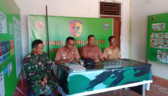 Kodim 0305/Pasaman Tingkatkan Pemahaman Mitigasi Kebencanaan  Warga Nagari Katiangan