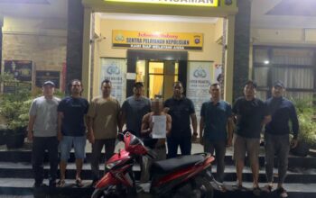 Tim Opsnal Unit Reskrim Polsek Pasaman Ringkus Seorang Residivis Pelaku Curanmor