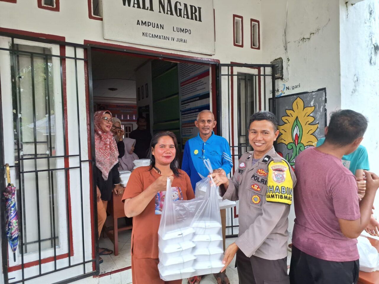 Banjir Landa Kecamatan IV Jurai, Ribuan Warga Terdampak, Polsek IV Jurai Lakukan Pengamanan dan Evakuasi