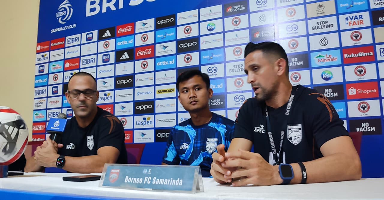 Borneo FC Tak Pandang Klasemen, Pelatih Waspada Motivasi Juang Semen Padang di Dasar Liga