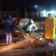Hujan Mencekam di Padang, Pohon Roboh dan Tutup Akses Jalan Dekat Hotel Pangeran City