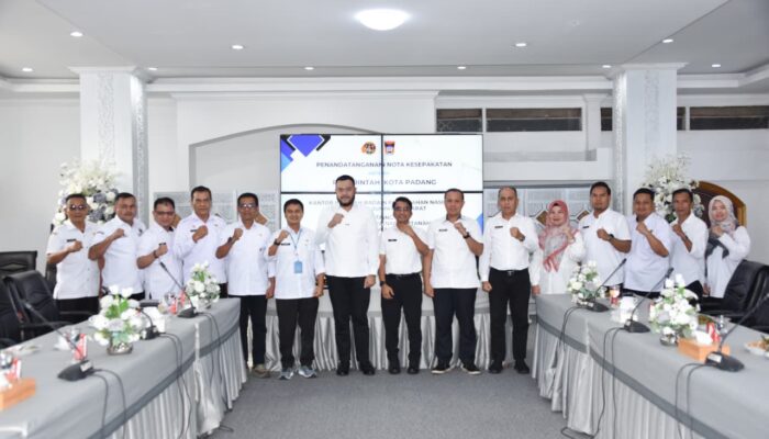 BPN dan Pemko Padang Optimalisasi Pelayanan Pertanahan