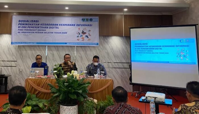 Pemkab Pesisir Selatan Dorong ASN Melek Keamanan Informasi di Era Digital
