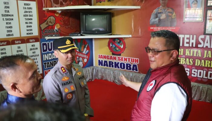 Kasus Narkoba Turun Drastis di Nagari Lubuk Gadang, Dirresnarkoba Polda Sumbar Puji Kampung Sariak Taba Berani Perangi Narkoba