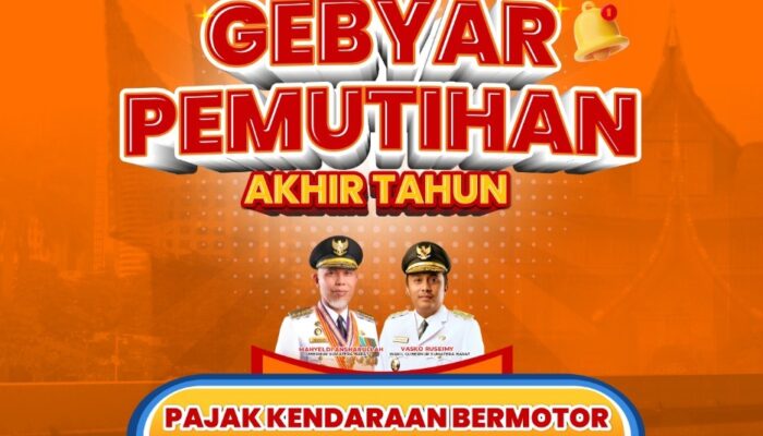 Pemutihan Pajak Kendaraan di Sumbar, Jangan Ketinggalan!