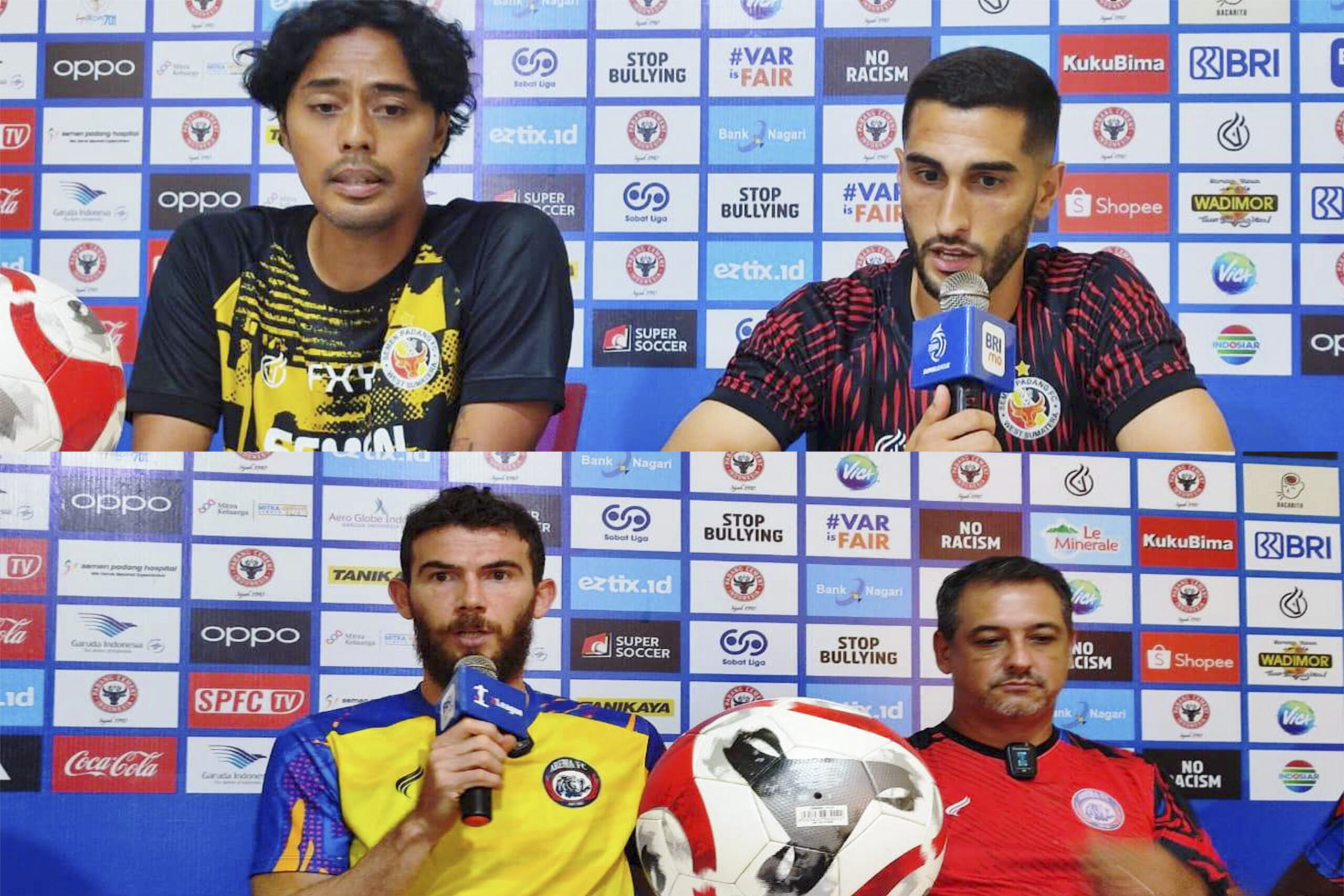 Kabau Sirah Tantang Singo Edan, Duel Dua Tim Pesakitan