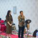 Kajari Sumanggar Siagian saat berkenalan dengan jajaran Pemkab Dharmasraya