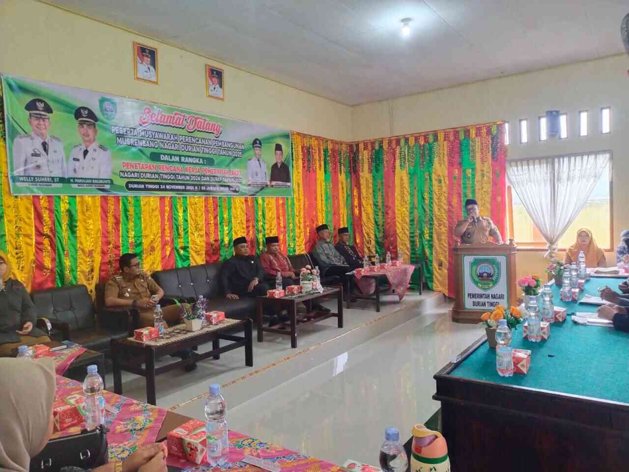 Nagari Durian Tinggi Gelar Musrenbang, Usulan Pembangunan Menguat di Semua Sektor