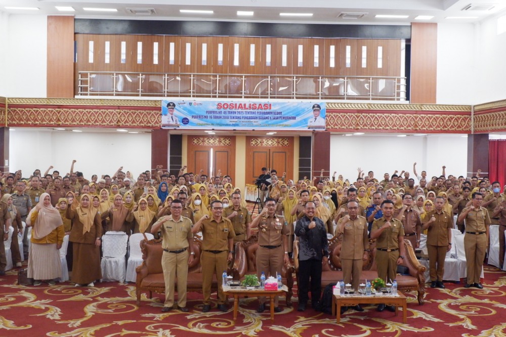 Pemkab Pessel Gelar Sosialisasi Perpres 46 Tahun 2025 Tentang Pengadaan Barang dan Jasa Pemerintah