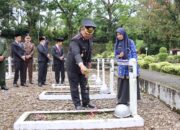 Polres Pasaman Gelar Ziarah Rombongan Peringati Hari Pahlawan ke-80 di TMP Suhada Bhakti