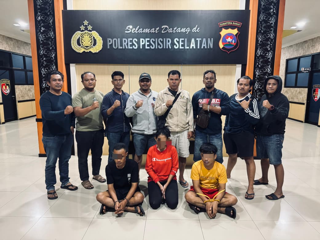 Polres Pessel Tangkap Tiga Pengedar Sabu di Bayang, Satu di Antaranya Perempuan