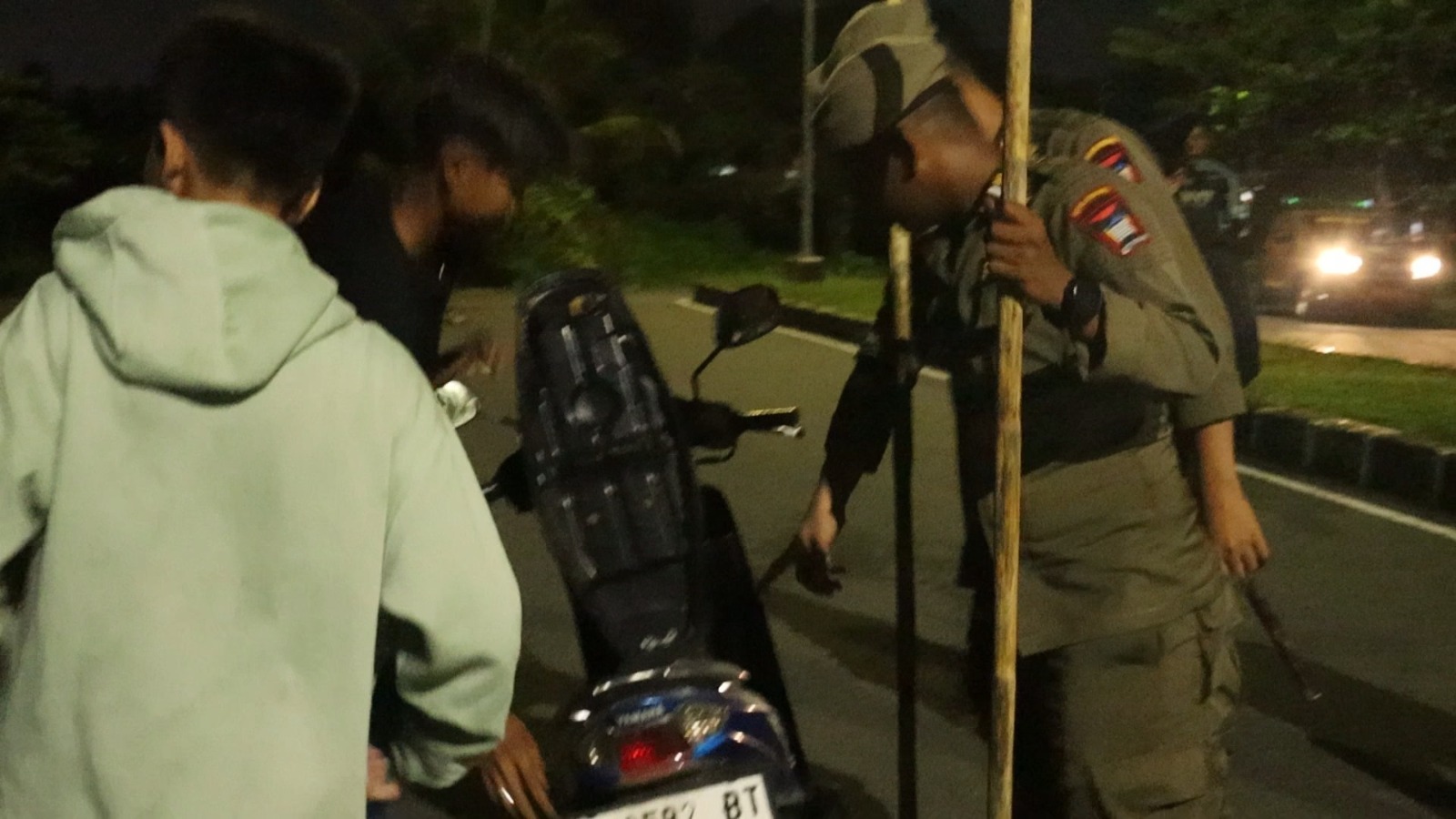 Sinergi Satpol PP, Dubalang, TNI, dan Polri Antisipasi Tawuran dan Balap Liar