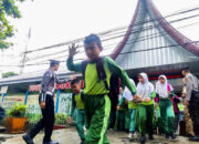 Warga dan Pelajar Koto Tangah Berhamburan Ikuti Simulasi Gempa, Suara Sirine Guncang Sekolah