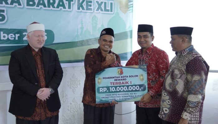 Perjuangan Kafilah Solok di MTQ ke-41 Diapresiasi Wali Kota, Ikhtiar Menjaga Marwah Al-Qur’an