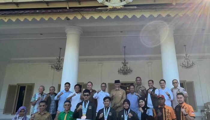 3 Atlet Sumbar Disambut Gubernur Usai Tampil di Sea Games, Bank Nagari Berikan Bonus Rp10 Juta