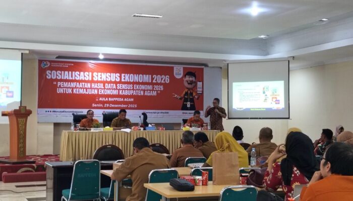 BPS Agam Dorong Pemanfaatan Data untuk Kemajuan Daerah