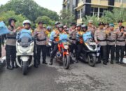 Polda Sumbar Kerahkan 200 Motor Antar Bantuan ke Rumah Warga
