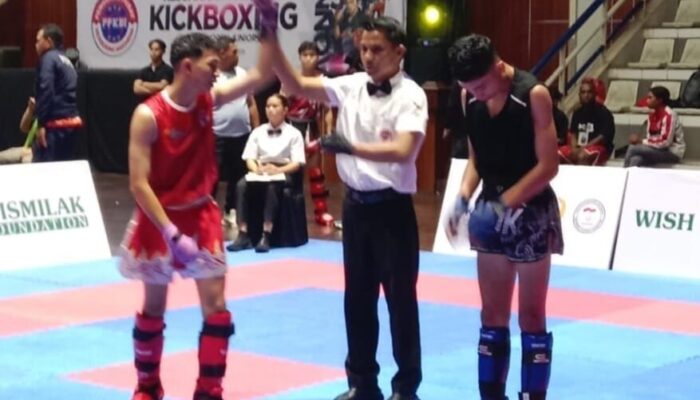 Lima Atlet Sumbar Tembus Enam Partai Final Kejurnas Kickboxing