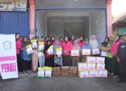 Bhayangkari Cabang Pasaman Salurkan Bantuan untuk Korban Bencana