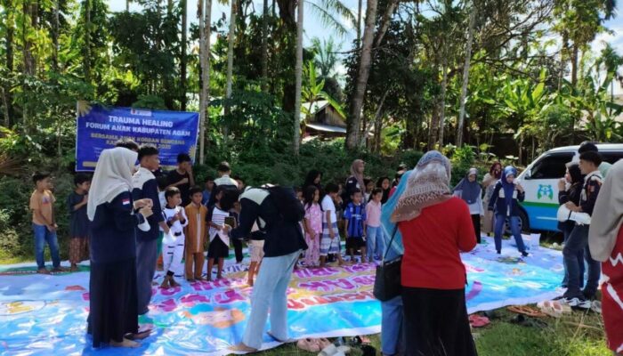 FA Agam Kembalikan Kecerian Anak-Anak Terdampak Galodo