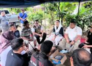 Bupati Annisa Tinjau Pos Relawan Dharmasraya di Perumnas Taruko