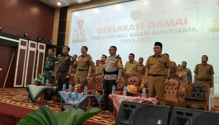 220 Calon Wali Nagari di Pessel Berikrar Wujudkan Pemilihan Badunsanak