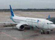 Keterisian Pesawat Garuda Menurun 24 Persen Imbas Bencana Sumbar