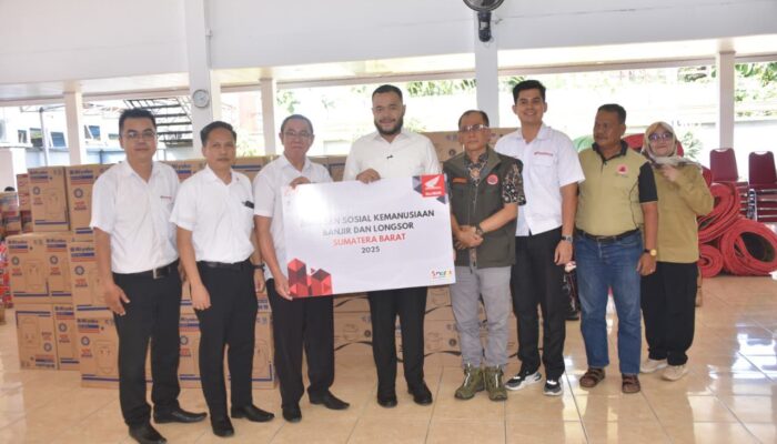 PT Menara Agung Serahkan 100 Dispenser ke Pemko Padang