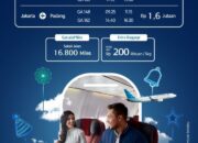 Tiket Garuda Rute Padang-Jakarta Rp1,6 Juta Saja, Pro