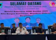 Rakerprov KONI Sumbar Tetapkan Arah Pembinaan Atlet dan Persiapan Porprov 2026