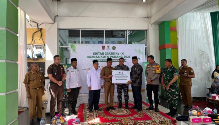 Baznas Padang Gelar Khitan Gratis, 1.400 Anak Ditargetkan