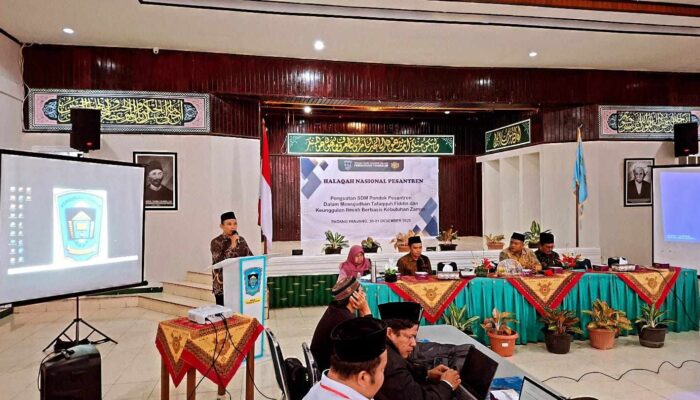 Gelar Halaqah Nasional Pesantren, Perguruan Thawalib Padang Panjang Beradaptasi Sesuai Zaman