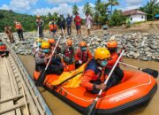 Tiga Hari Hilang, Korban Hanyut Batang Bangko di temukan meninggal di Aliran Sungai Batang Hari Solok Selatan