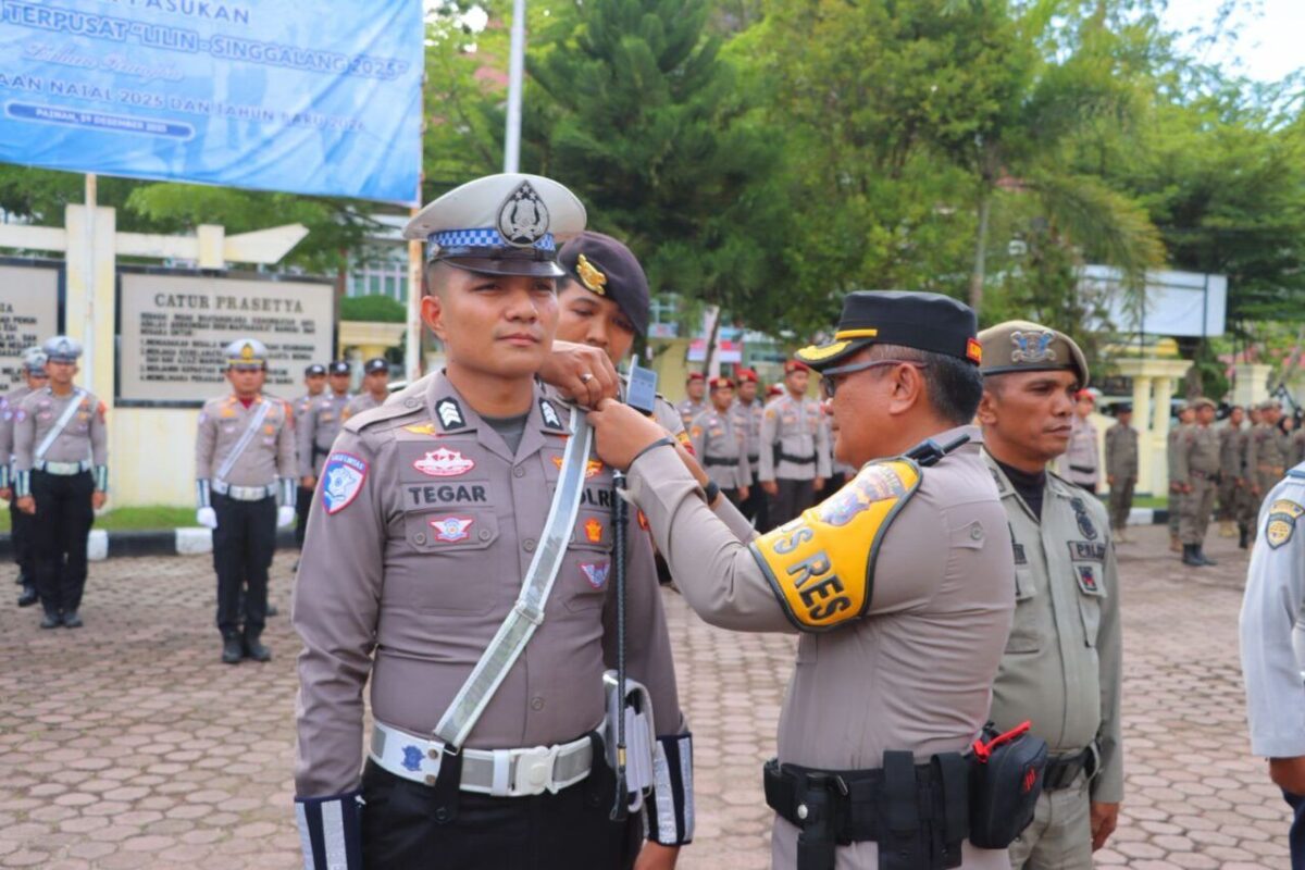 Operasi Lilin Singgalang 2025 Dimulai, Polres Pessel Siagakan Personel Amankan Natal dan Tahun Baru