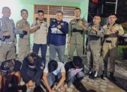 Pesta Ganja, Satpol PP Padang Ringkus 4 Remaja di Khatib Sulaiman