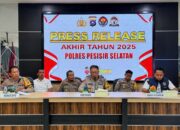 Kamtibmas Pesisir Selatan Membaik, Kapolres Ungkap Penurunan 112 Kasus Sepanjang 2025