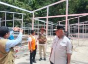 62 Unit Huntara Dibangun di Pessel, Gubernur Minta Pembangunan Dipercepat