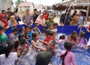 Sungai Buluh Utara Disambangi Polda dan PLN