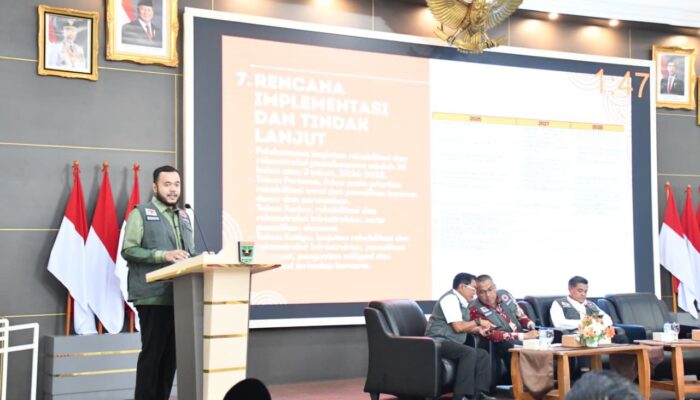 Rakor R3P, Fadly Amran Dorong Penguatan Mitigasi Bencana