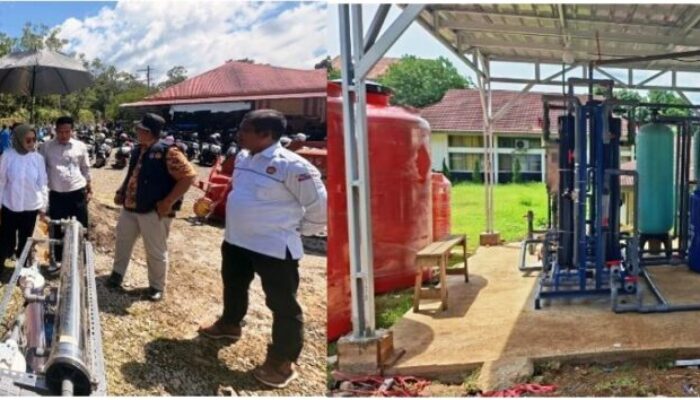 Kolaborasi dengan UNDIP, PNP Bangun Filter Air Bersih untuk Korban Banjir