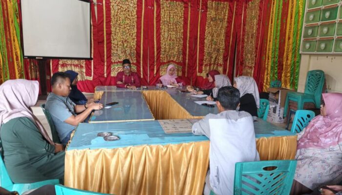 Rakor Perdana 2026, Wali Nagari Aia Manggih Tekankan Disiplin dan Pelayanan Publik