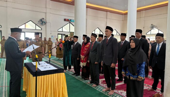 6 Kepala OPD di Limapuluh Kota Dilantik Ditengah Sorotan Publik