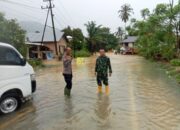 Hujan Deras Picu Banjir di Koto XI Tarusan, Jalur Padang–Painan Lumpuh Total