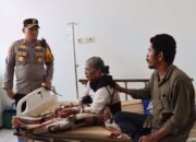 Kapolres Pasaman Jenguk Korban Dugaan Penganiayaan di Wilayah Hukum Polsek Rao