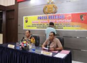 Polres Pasaman Gelar Press Release Kasus Penganiayaan Saudah (67), Satu Pelaku Diamankan