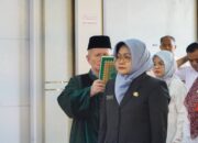 Bupati Dharmasraya, Annisa Suci Ramadhani Lantik Lasmiyati Sebagai Kepala Dinas Pertanian