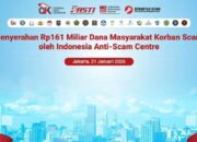 IASC Serahkan Rp161 Miliar Dana Masyarakat Korban Scam